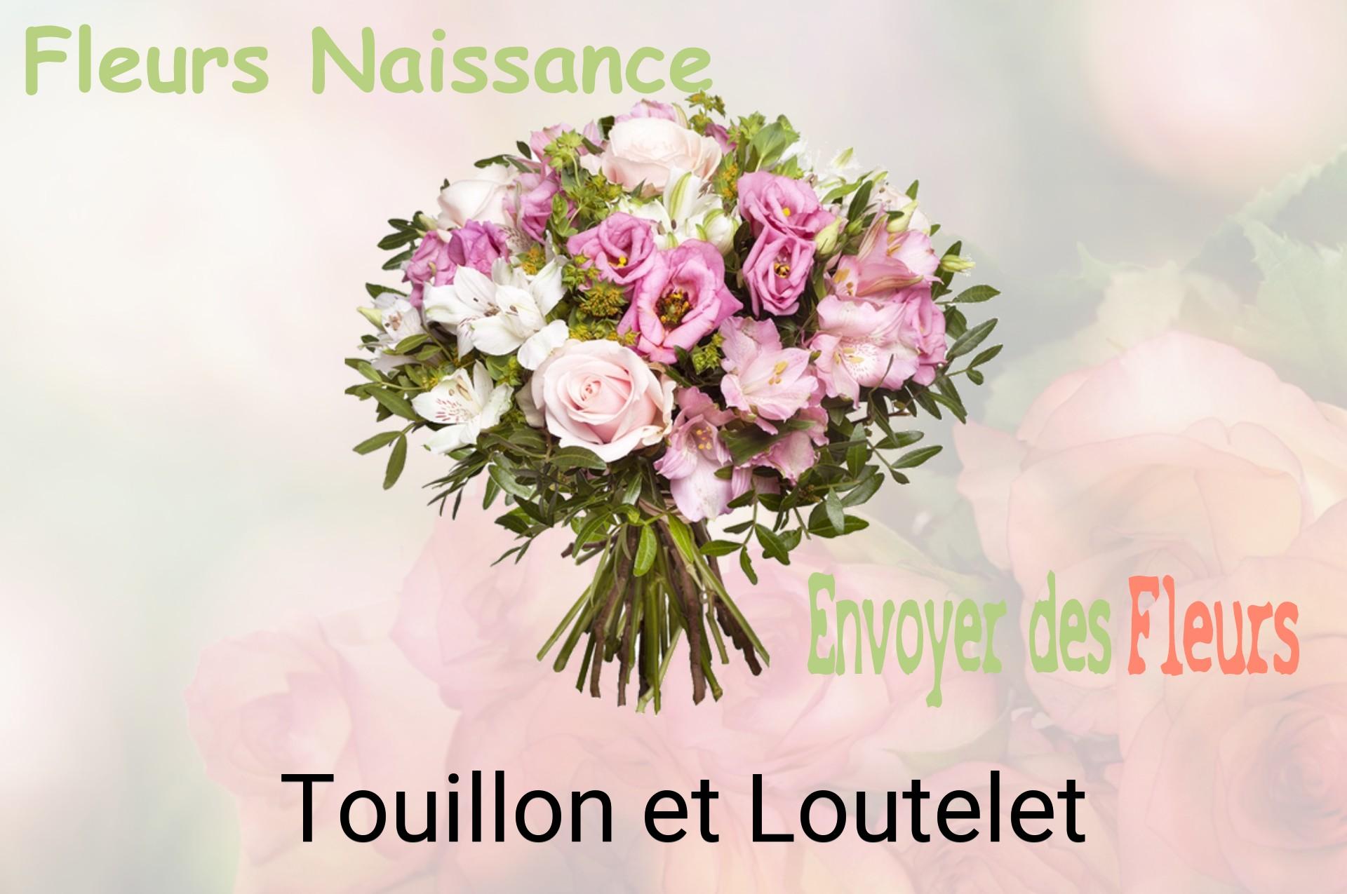 Bouquet de fleurs de naissance livré à Touillon-et-Loutelet