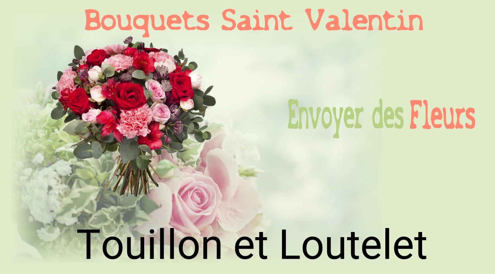 Roses de Saint-Valentin livrées à Touillon-et-Loutelet